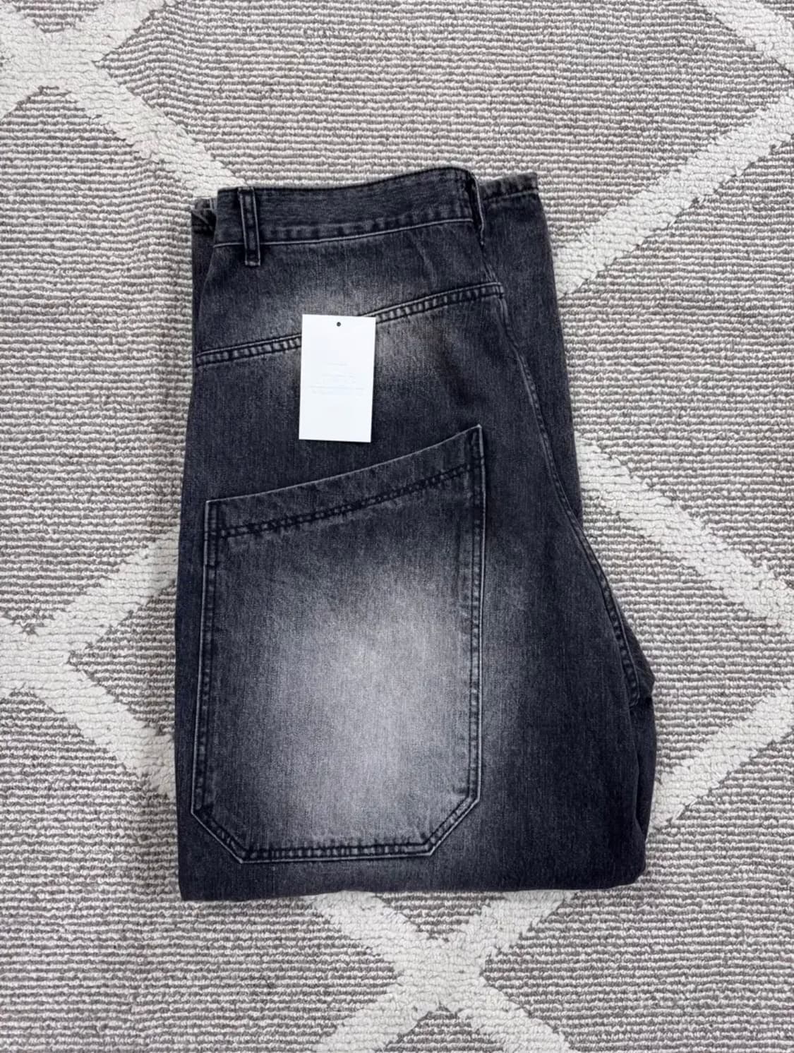 [M] MJD 엠제이디 3D KNEE DENIM BLACK 상품이미지4
