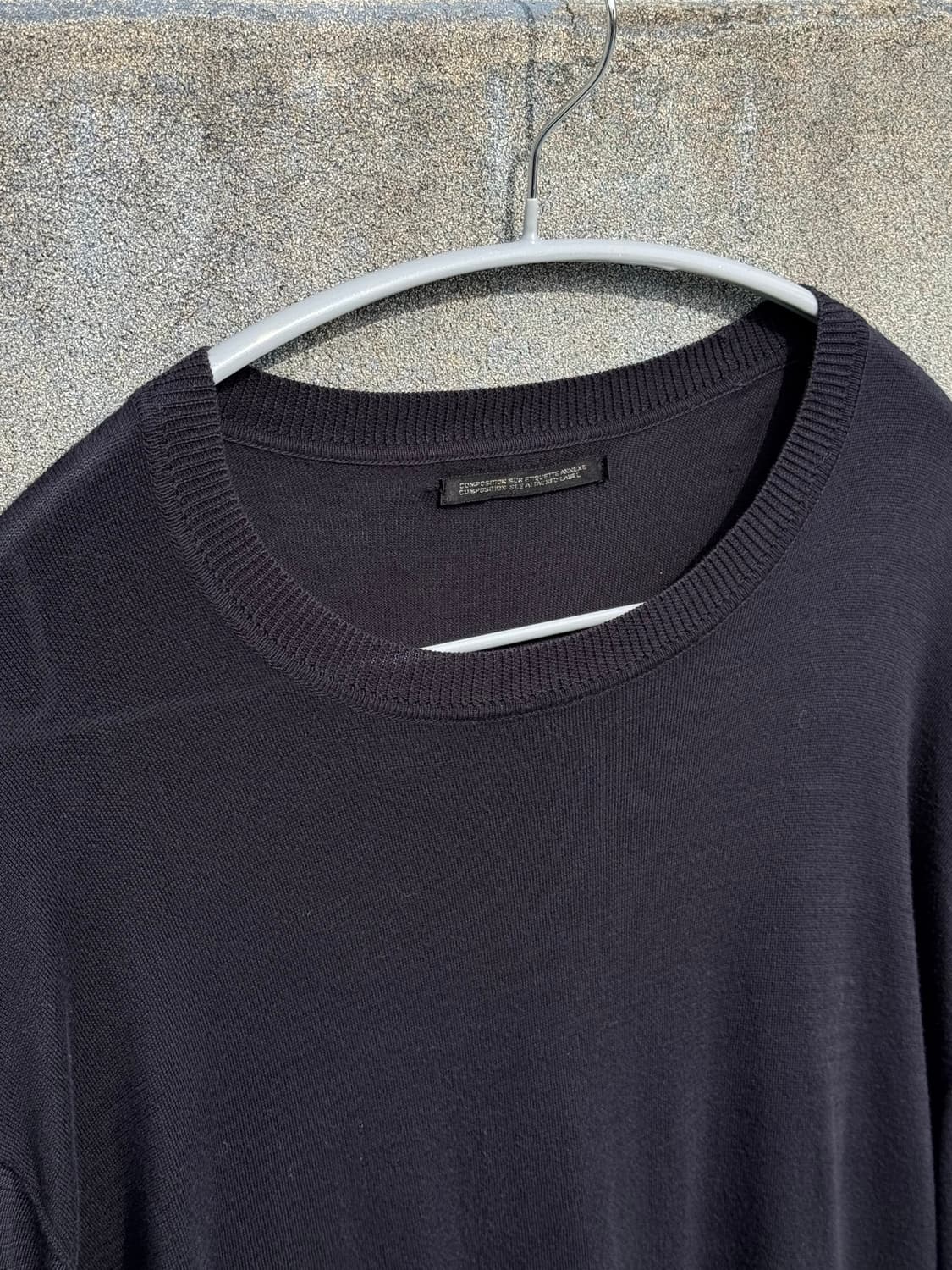 Yohji Yamamoto Pour Homme Long-rib Knit 상품이미지5