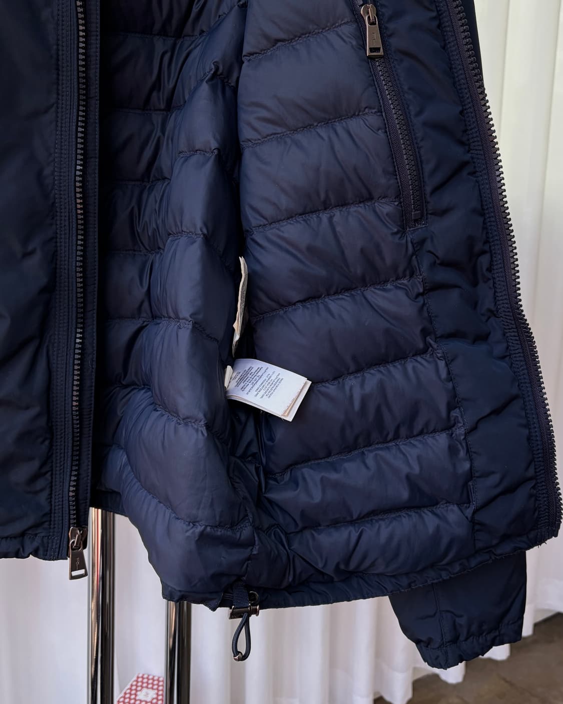 [M-L]폴로 랄프로렌 덕다운 패딩 후드 자켓 navy 상품이미지7