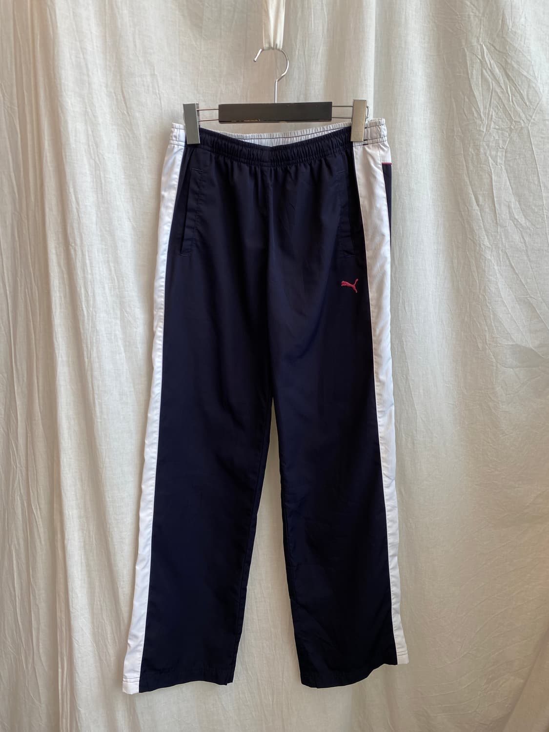 PUMA 퍼플네이비 트레이닝밴딩팬츠(M) 상품이미지1