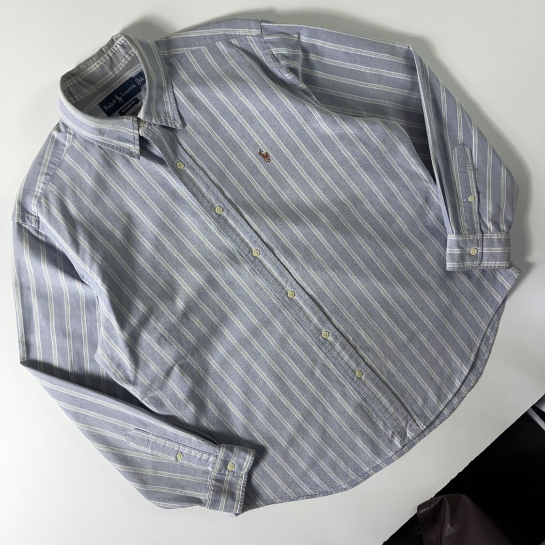 Polo 폴로 랄프로렌 90‘s 재팬라인 스트라이프 옥스포드 셔츠 상품이미지2
