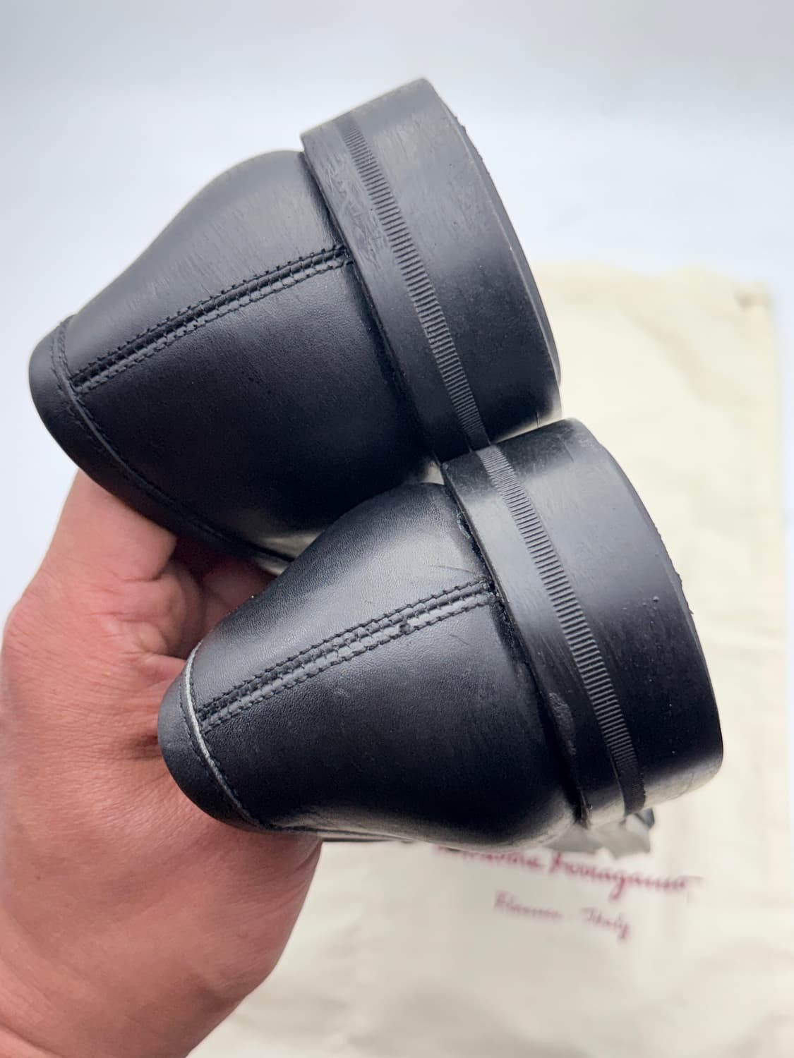 정품)페라가모260 상품이미지7