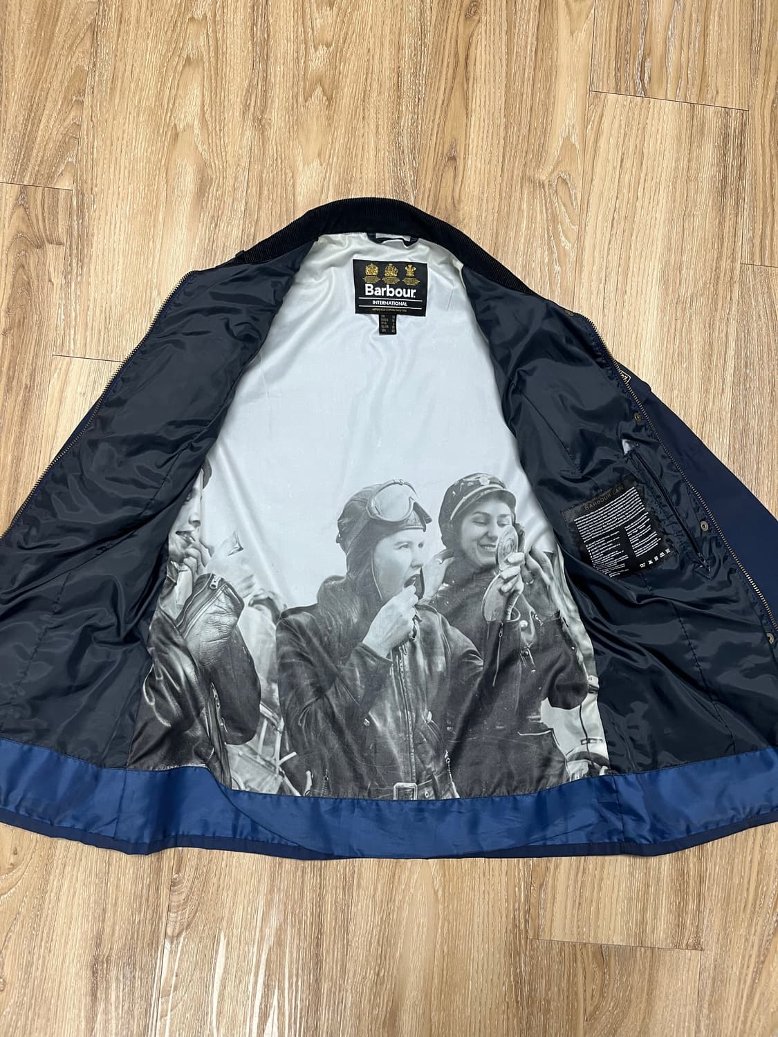 바버 인터내셔널 Oakwood 왁스 자켓 M 우먼스 상품이미지5