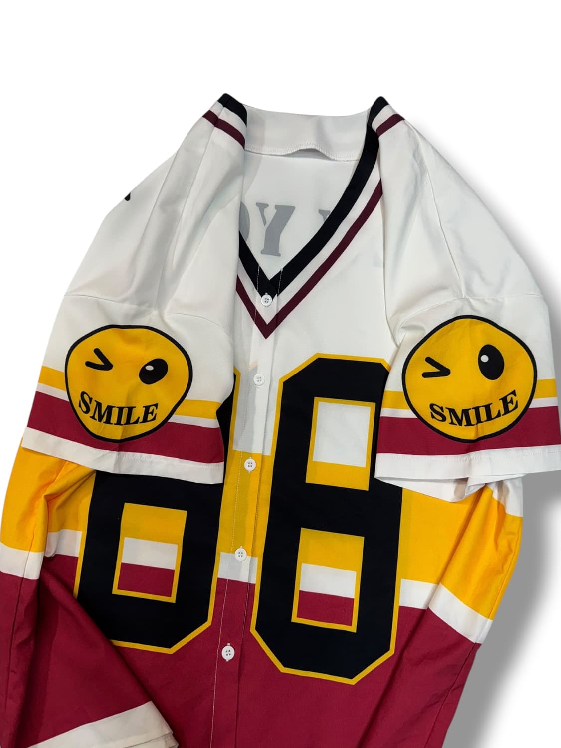 빈티지 스마일 뉴욕 럭비 져지 (XL)  상품이미지2