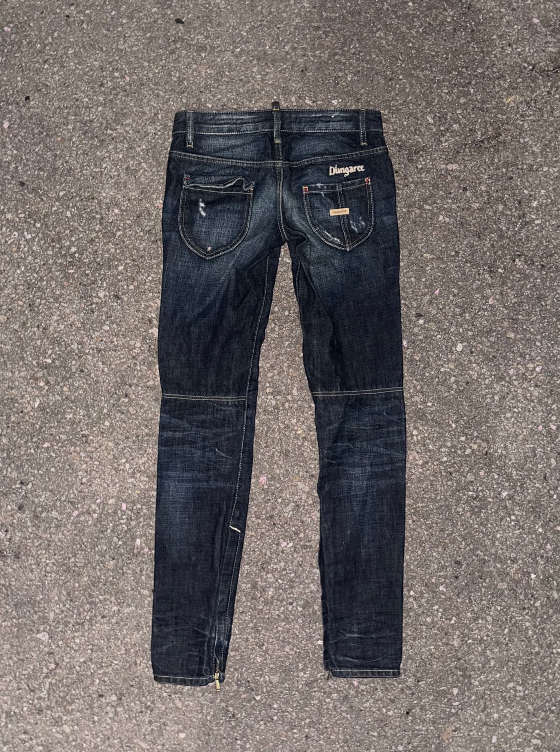 Dsquared2 Zip detail Skinny denim pants 상품이미지2