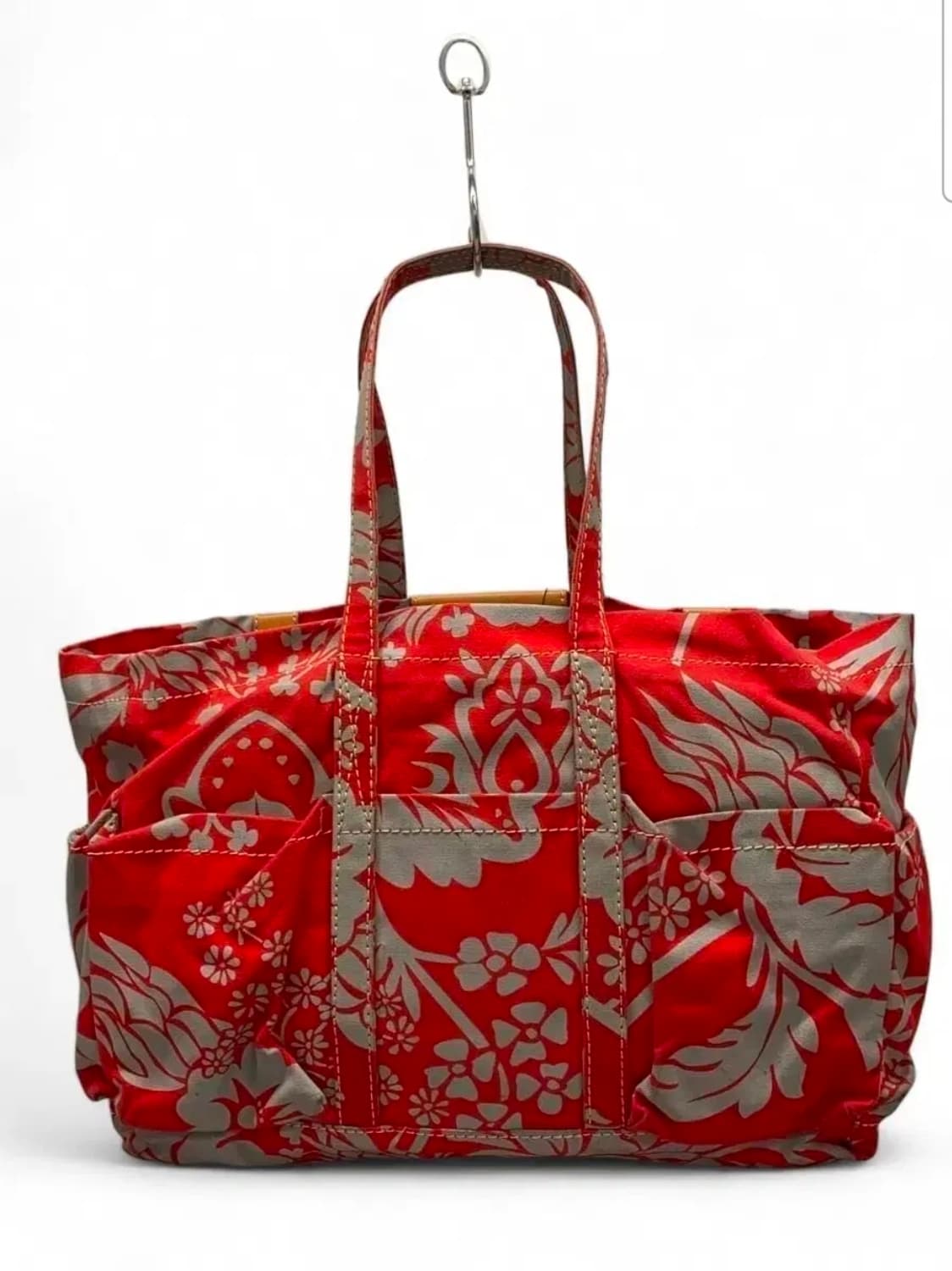 비비안 웨스트우드 플라워패턴 코튼 토트백 상품이미지3