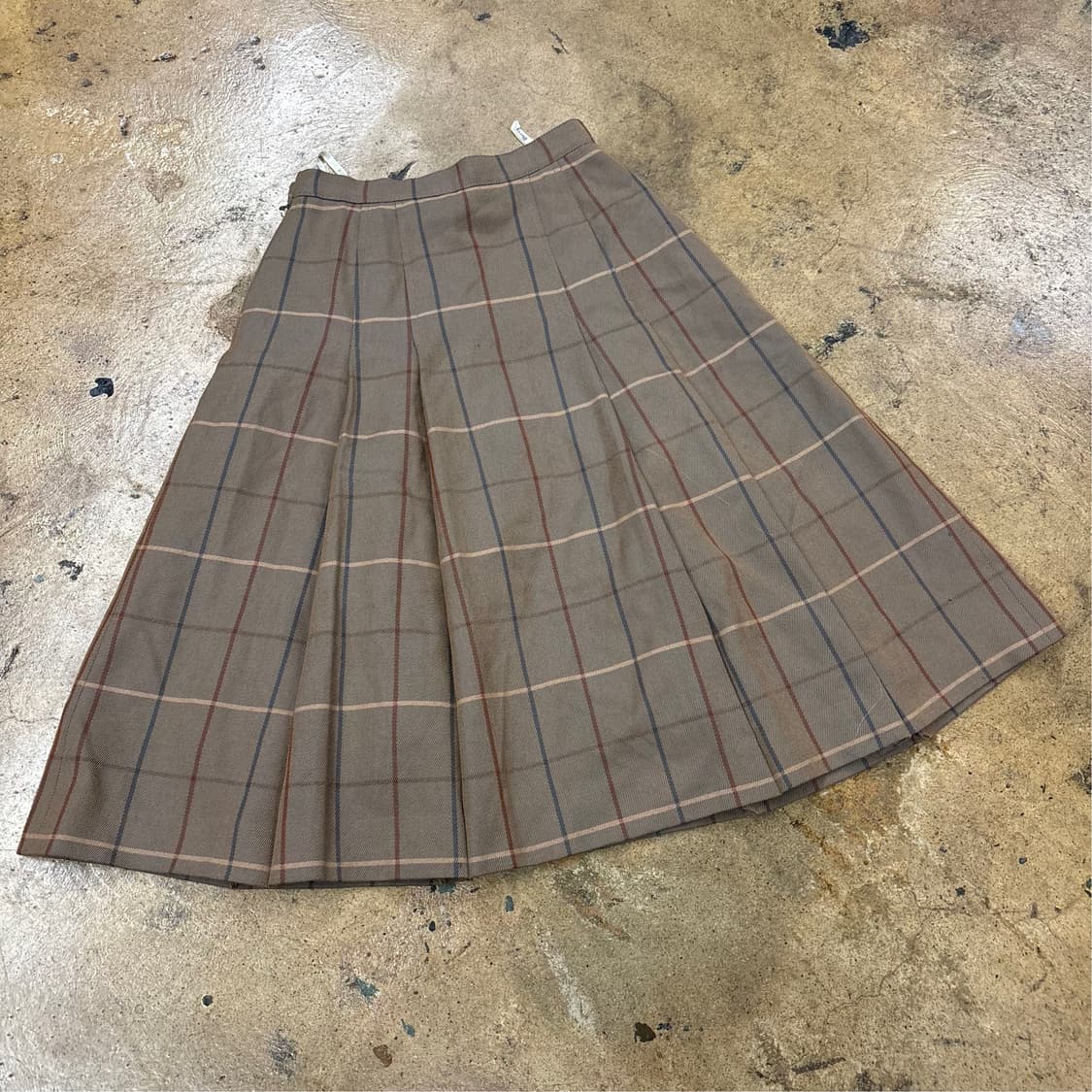[정품] 버버리 체크 플리츠 스커트 치마  상품이미지1