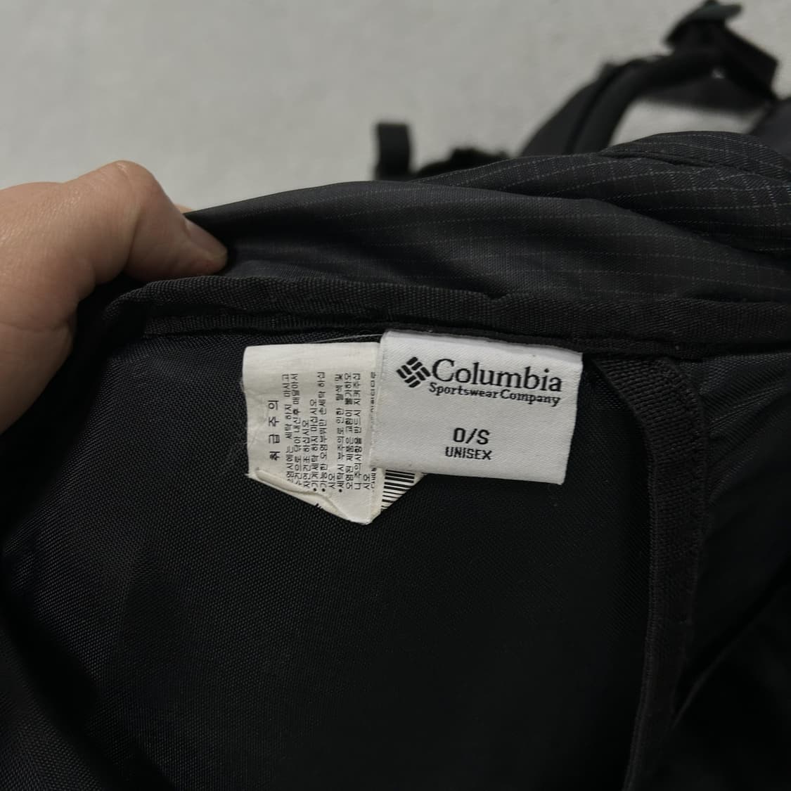 컬럼비아 블랙 백팩 가방 상품이미지5