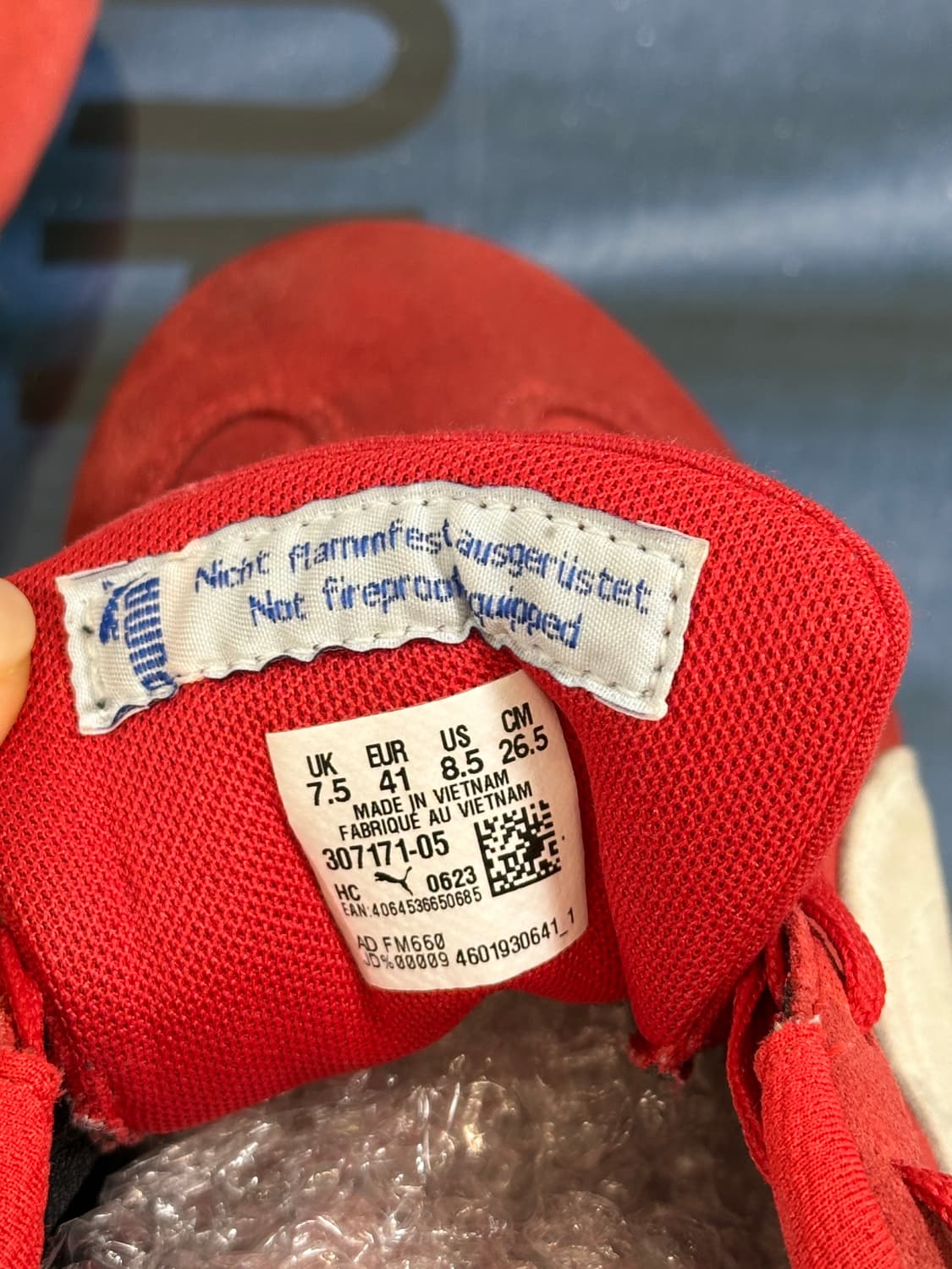 PUMA 푸마스피드캣 OG 레드 265 스니커즈 상품이미지5