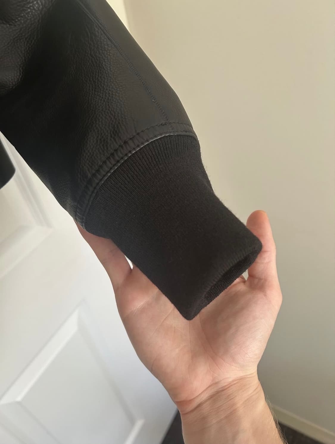 21FW 릭오웬스 인타르시아 레더 자켓 50사이즈 상품이미지8