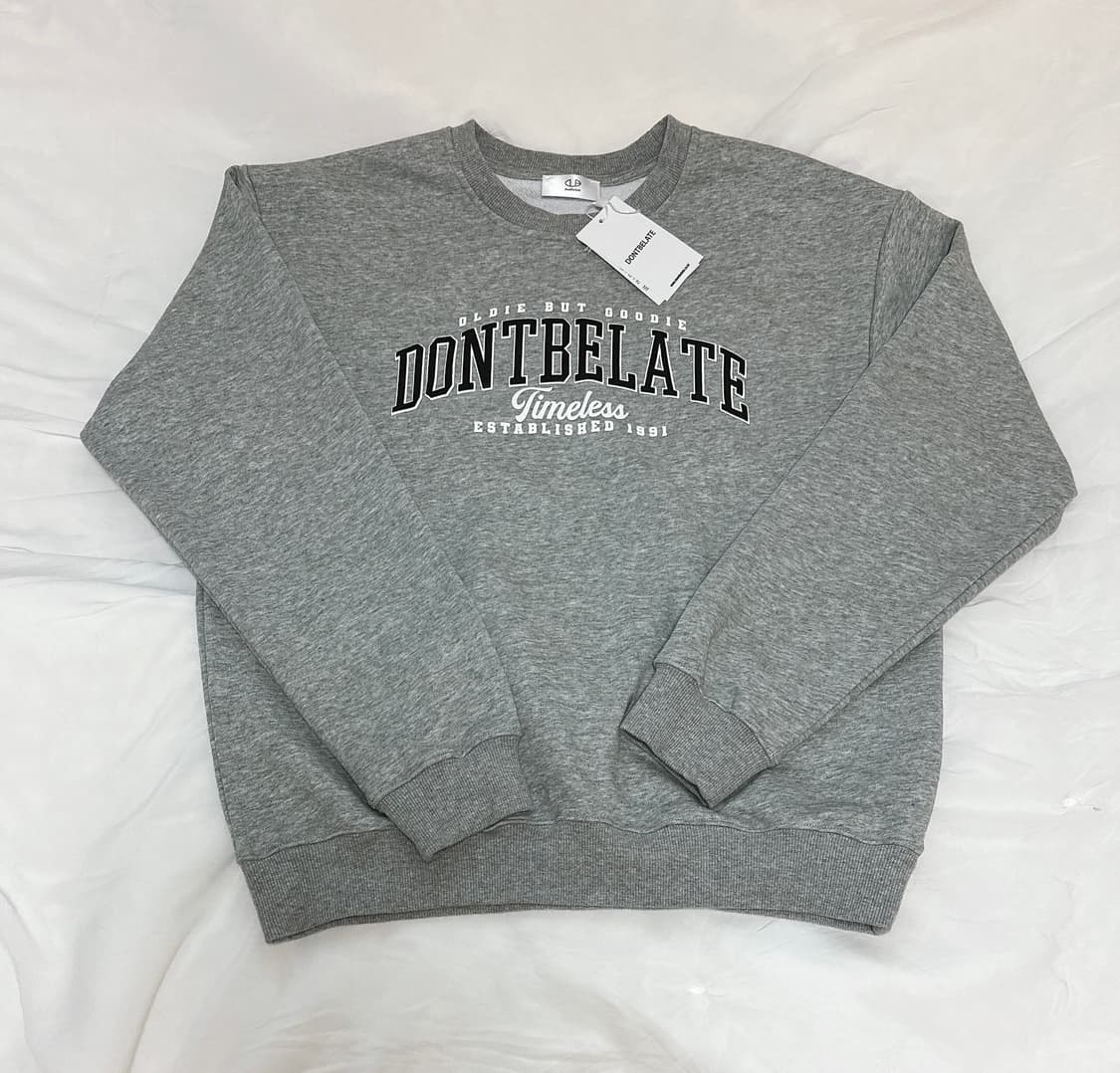 [새 상품] 돈비레잇 맨투맨(남녀공용) 상품이미지2