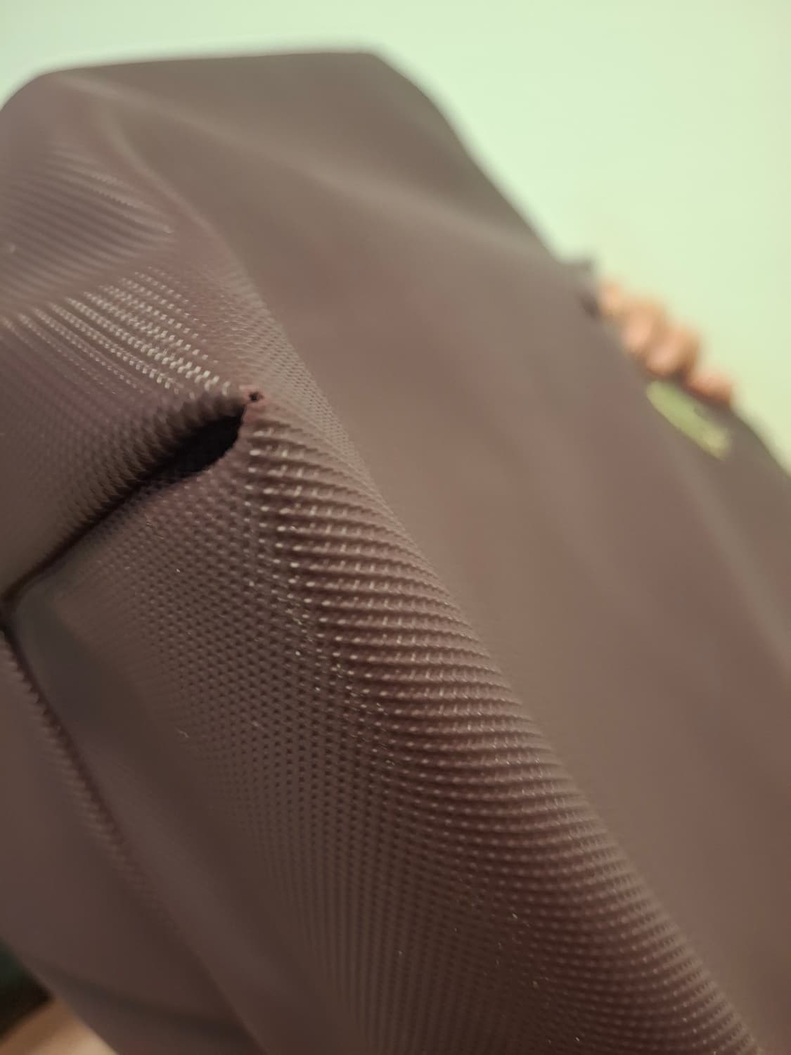 상태좋음)라코스테 보라색 세로형 쇼퍼백 상품이미지4