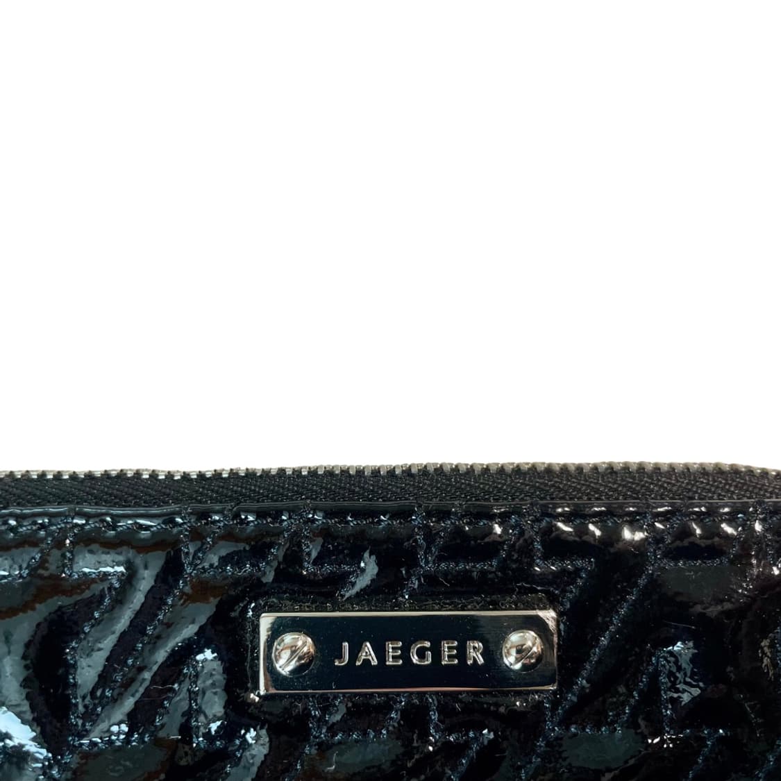 JAEGER 🇬🇧 Black Patent Mini Clutch 상품이미지5
