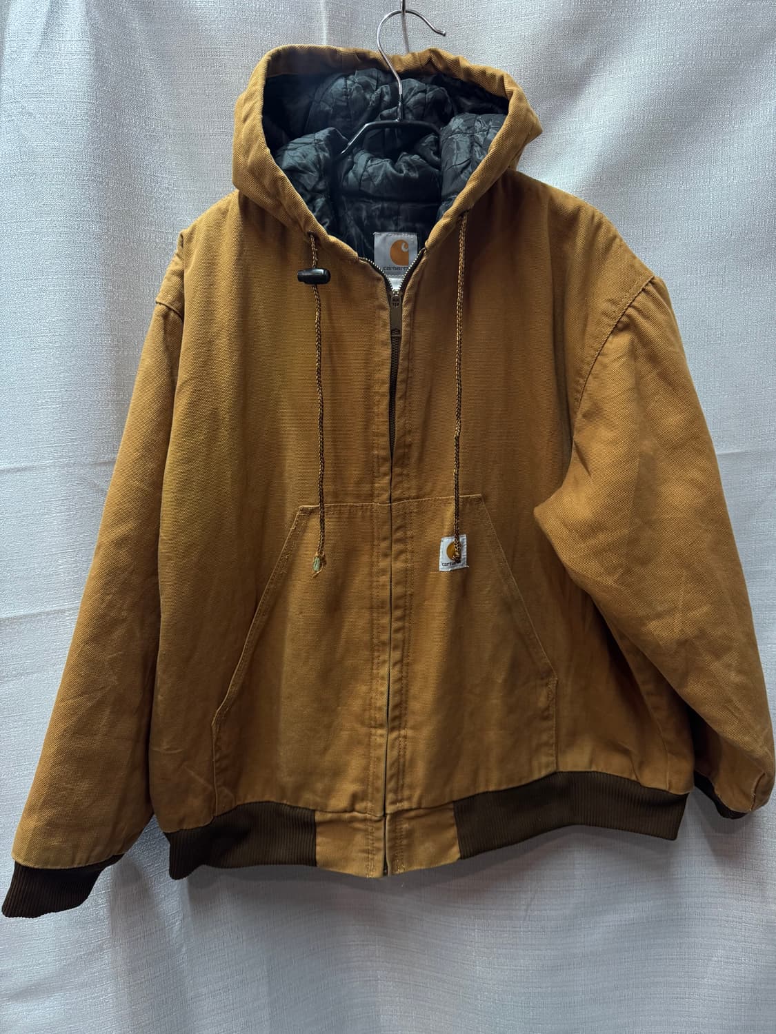 90's 칼하트 로고 USA 덕 액티브 자켓 L(2XL) 상품이미지1