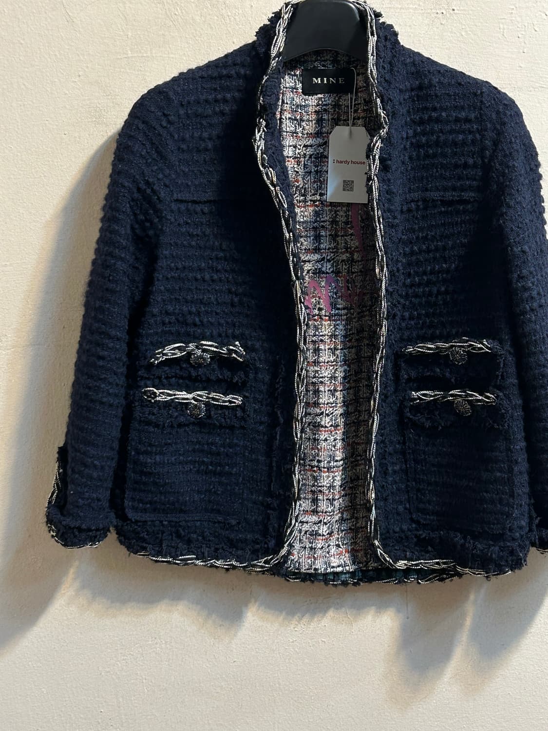 마인 트위드 장식 자켓   상품이미지3