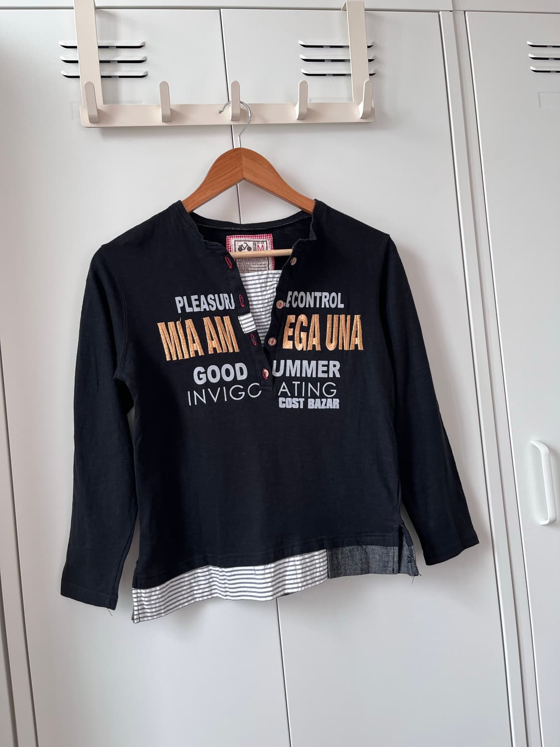 Timothy 레이어드 단추 롱 슬리브 상품이미지3