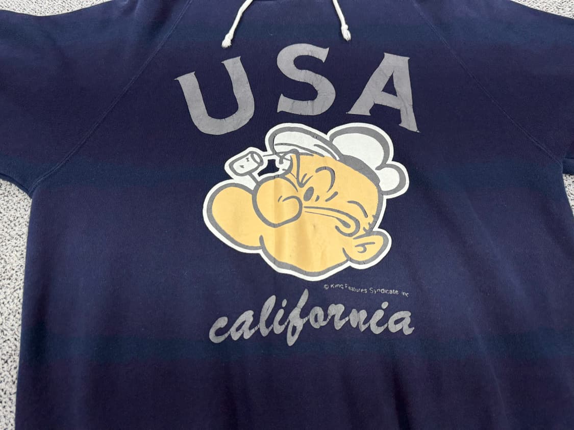 90s 뽀빠이 USA 후드티 상품이미지3