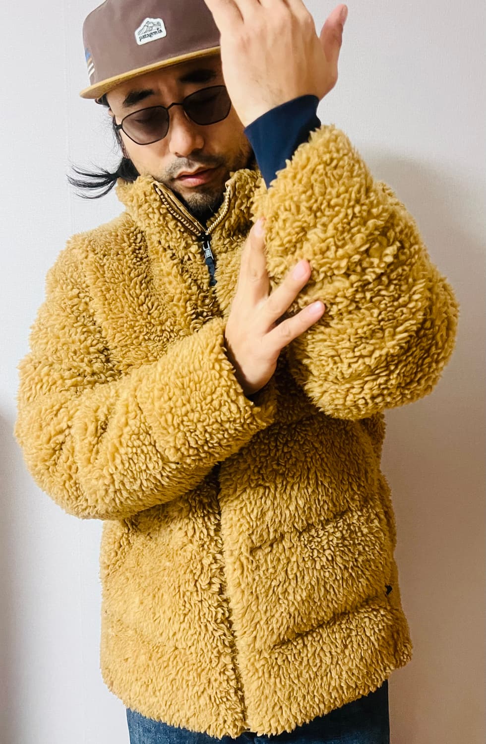 Recycled High Pile Fleece Down Jacket 상품이미지3