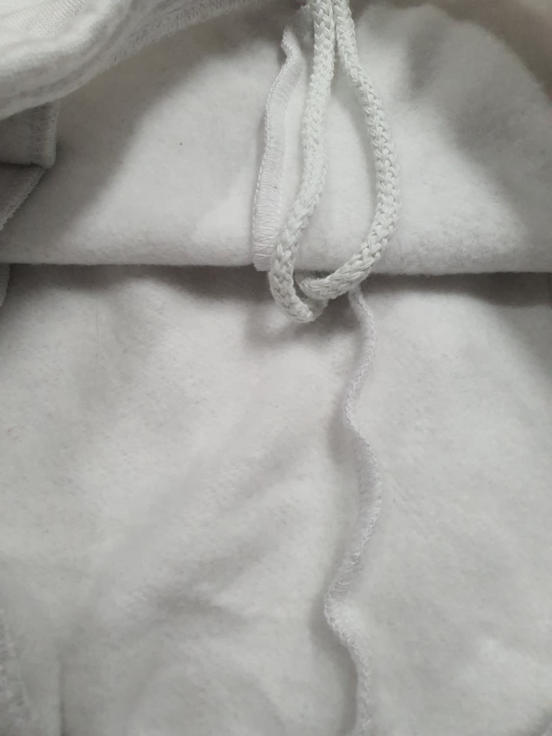 laa 스웨트 조거 팬츠 샘플 멜란지 화이트 상품이미지3