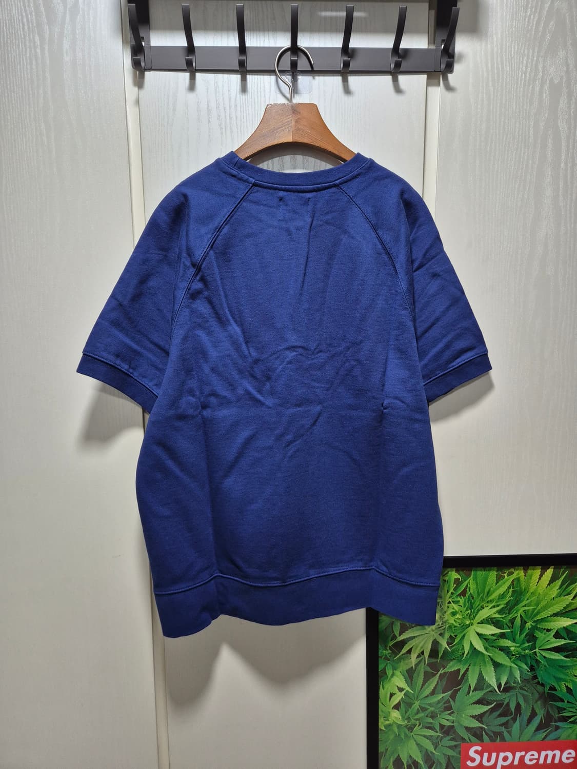 (세일)(새상품)빅웨이브 브랜드 반팔 맨투맨 블루네이비 상품이미지9