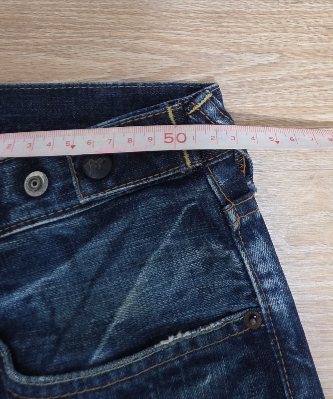 PRPS 빈티지 워싱 데님 42 상품이미지5