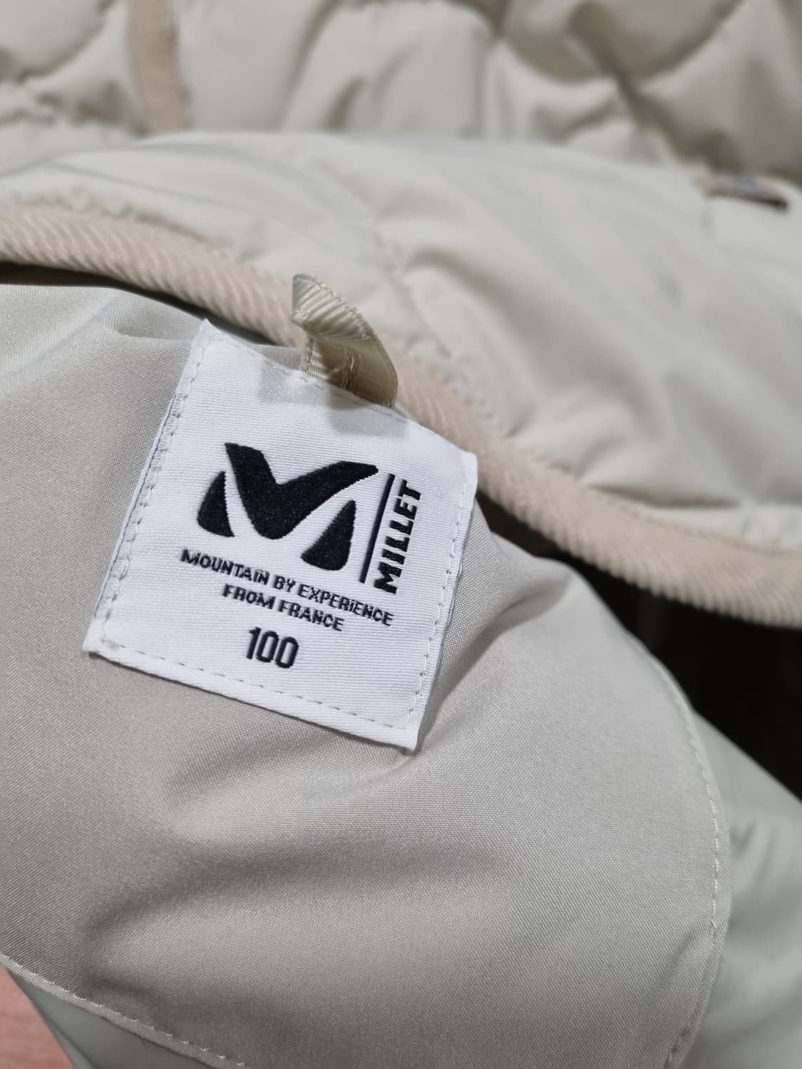 여성 100 밀레 오리털 경량 패딩 자켓 상품이미지4