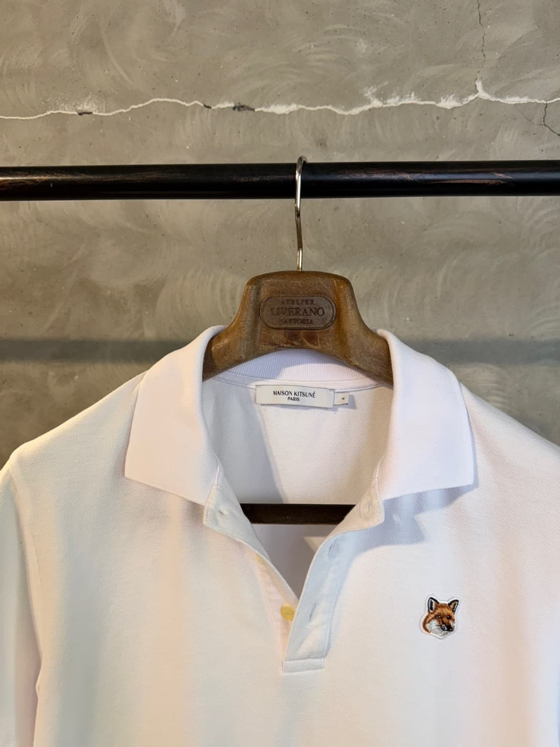 메종키츠네 pk 셔츠 슬림100 상품이미지3