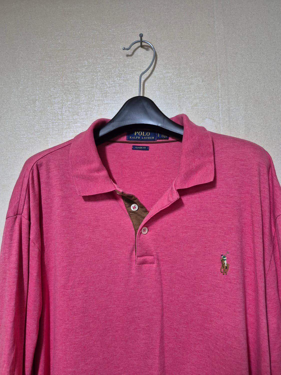 폴로 소프트터치 긴팔 카라티 상품이미지2