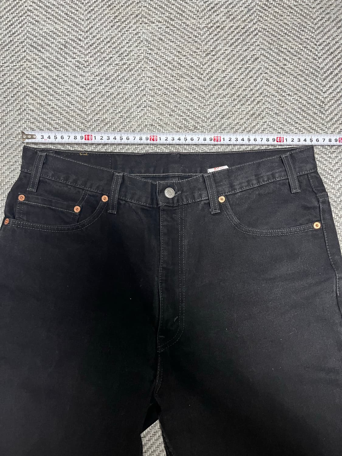 90s 리바이스 블랙 38x32 상품이미지6