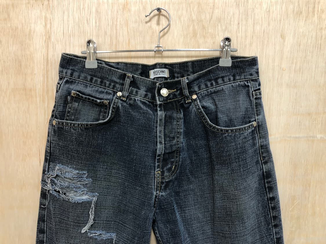 [직수입] 빈티지 moschino 데님 트라우저 상품이미지4