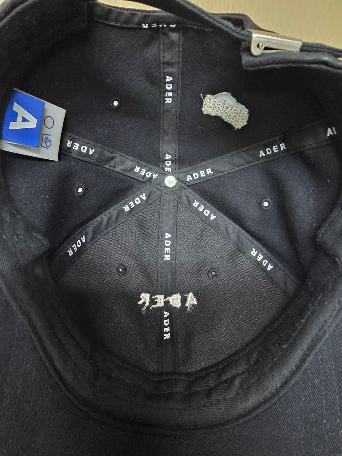 아더에러 블랙 볼캡 상품이미지5