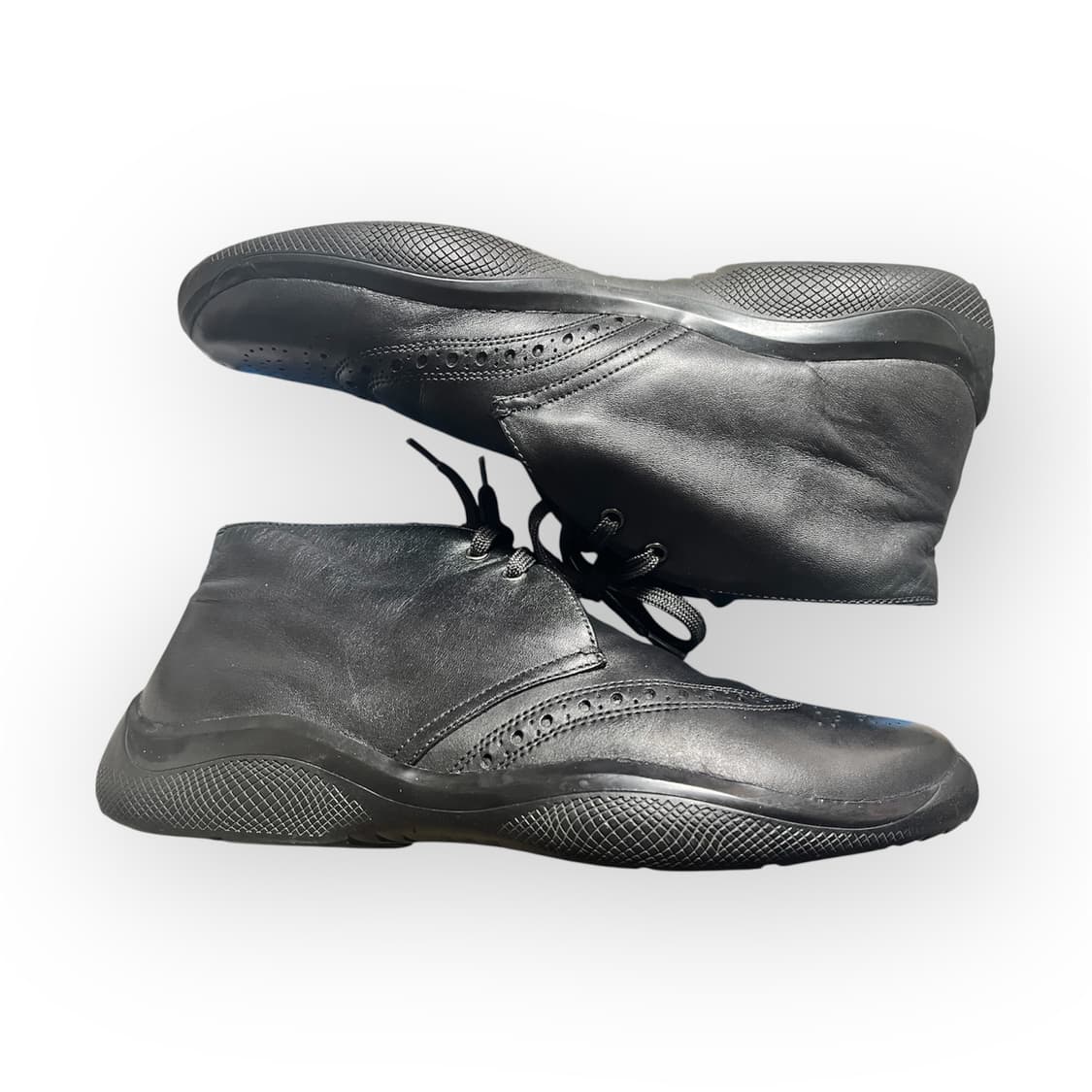 [285] 프라다 스포츠 윙팁 레더 슈즈 상품이미지1