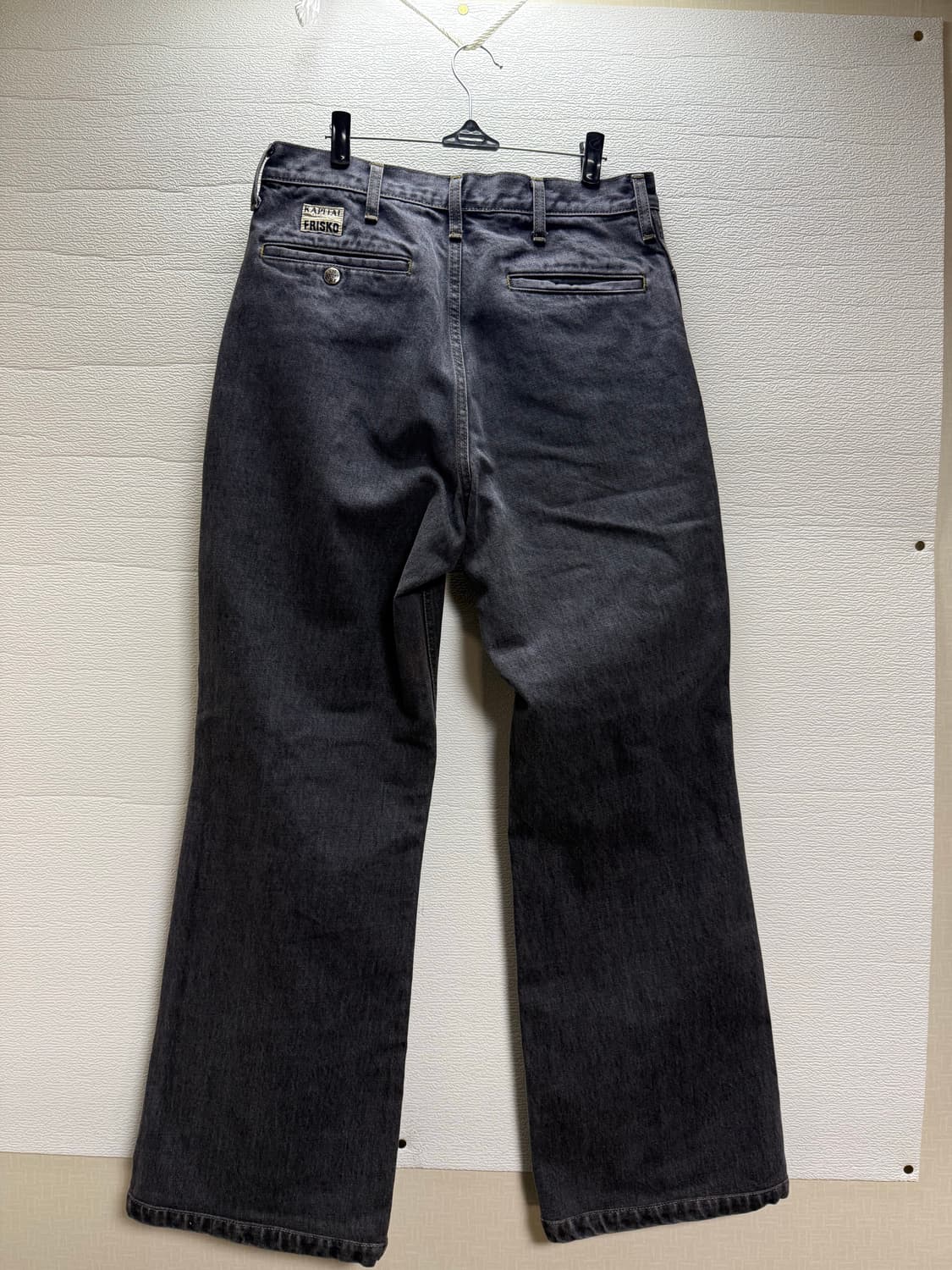 캐피탈 14oz 블랙 데님 5P 프리스코 EK-1644LP 상품이미지3