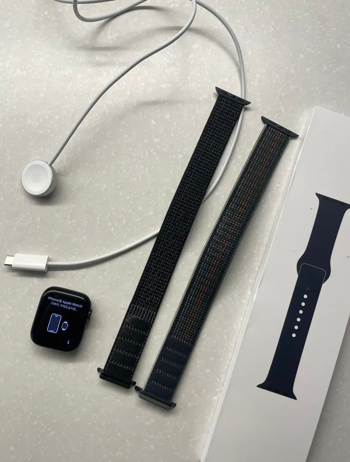 애플워치 8 gps 45mm 미드나이트 상품이미지1