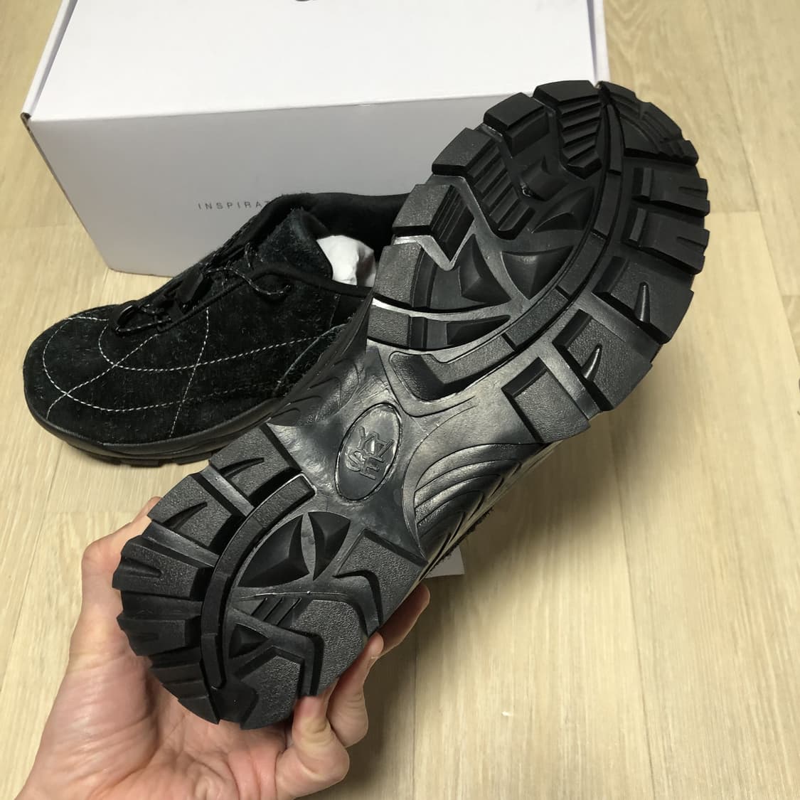 (280) 새상품 야세 YASE 포레스트 팝 하이킹 슈즈 블랙 상품이미지5