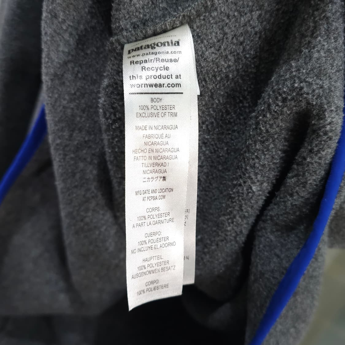 파타고니아 니켈 블루 신칠라- L 상품이미지8