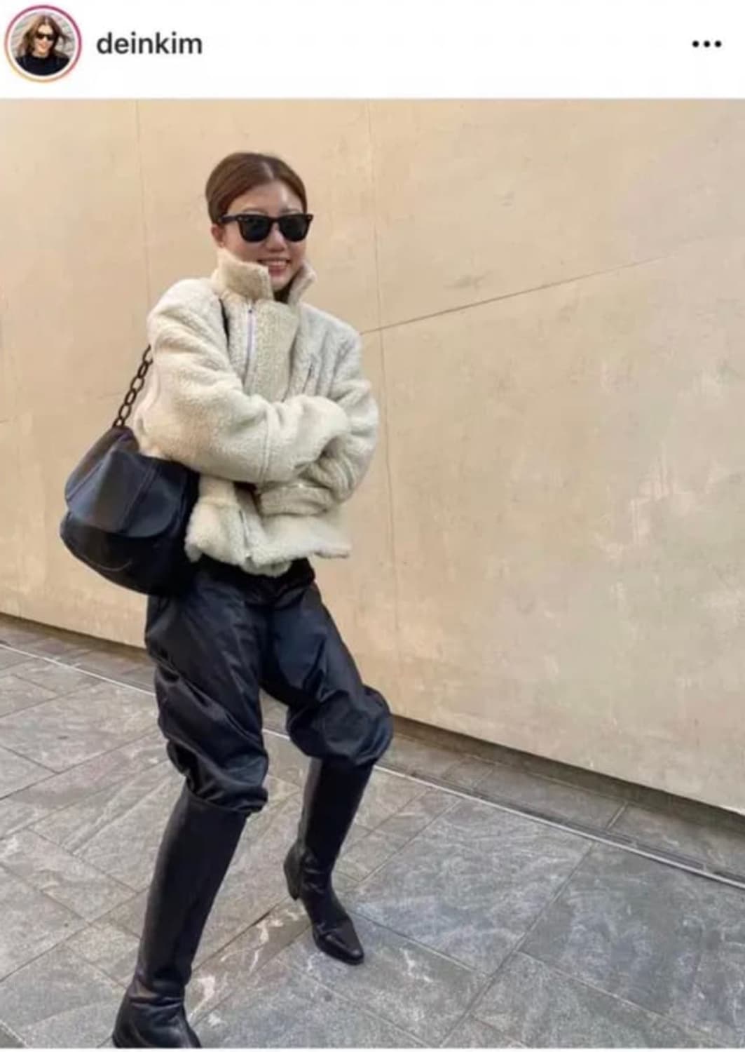 마뗑킴 퍼 무스탕 테디베어하프코트 상품이미지4