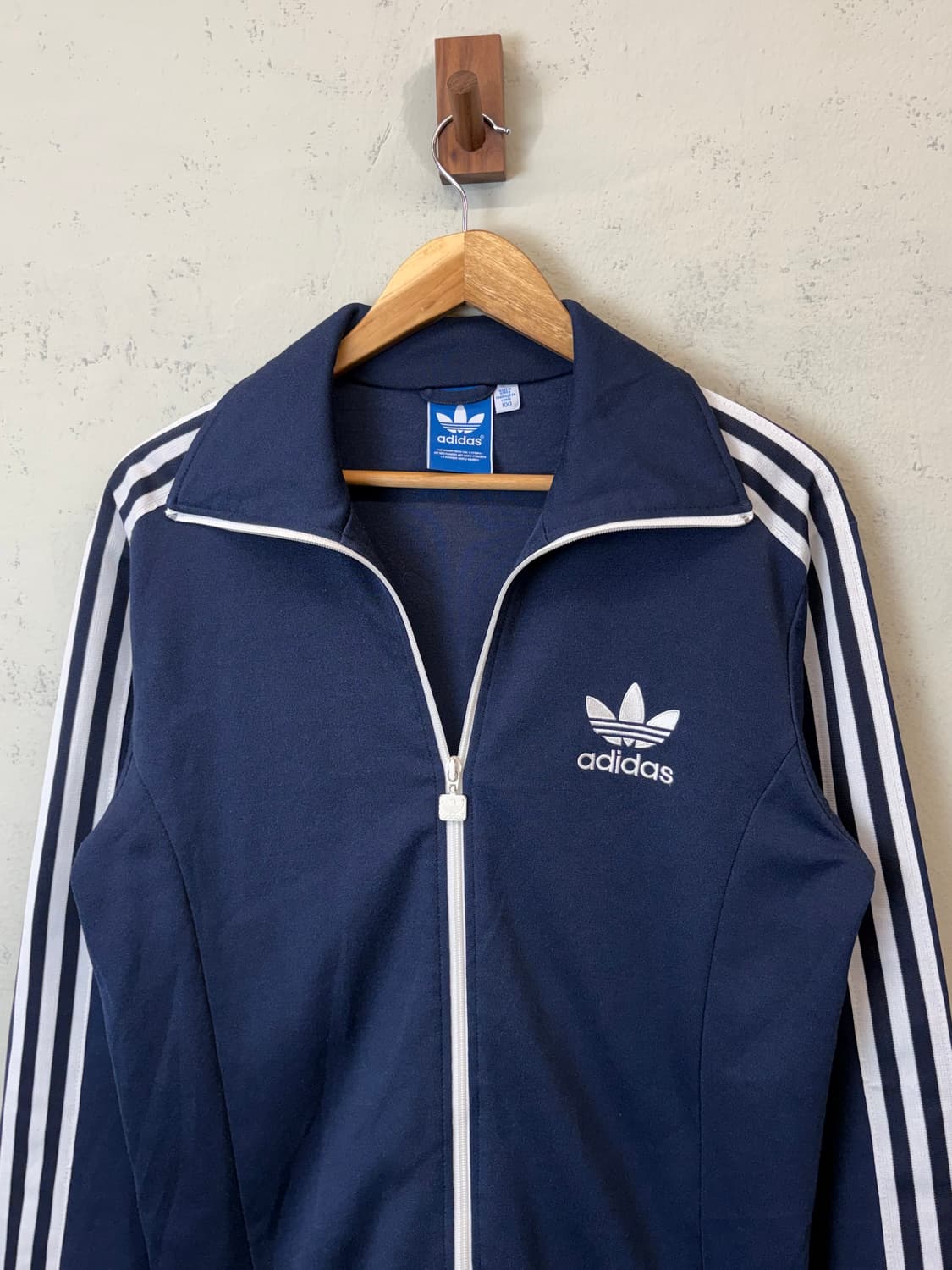 아디다스 구형 유로파 삼선 트랙탑 져지 네이비 상품이미지4