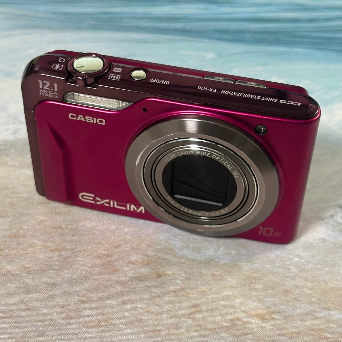 [작례 O] 카시오 엑슬림 casio exilim ex-h10 핑크 상품이미지2