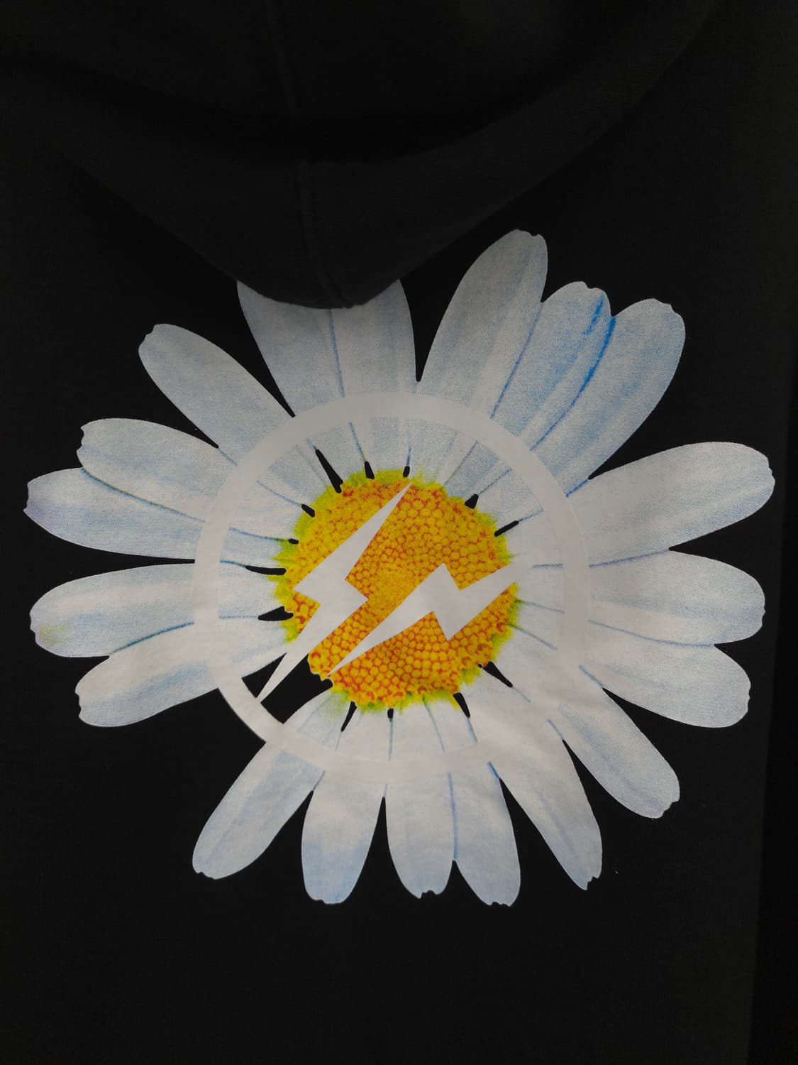 M 피스마이너스원 프라그먼트 Fragment 데이지 후드 블랙 상품이미지1