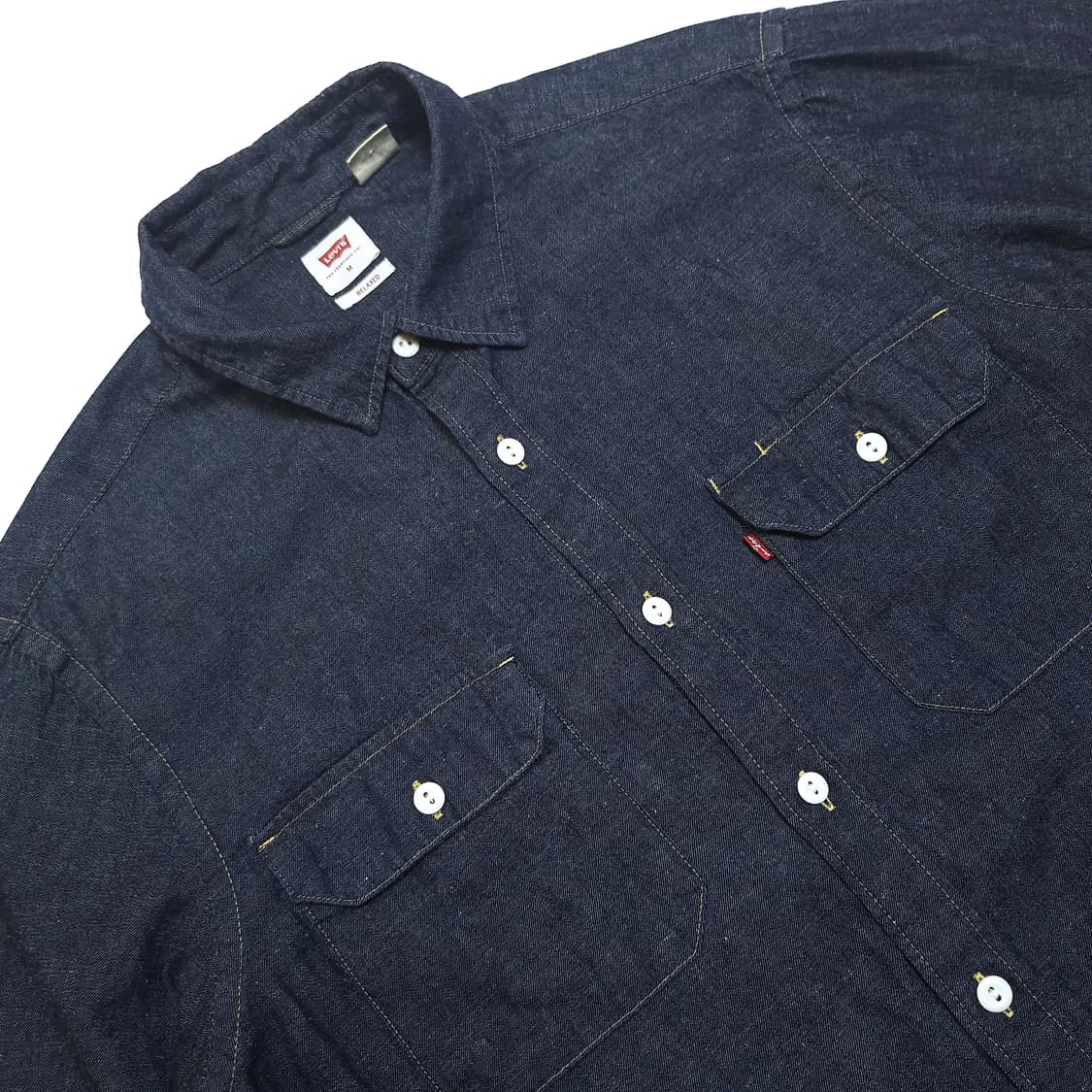 리바이스 Levis 잭슨 워커 릴렉스드 오버 데님 셔츠 상품이미지3
