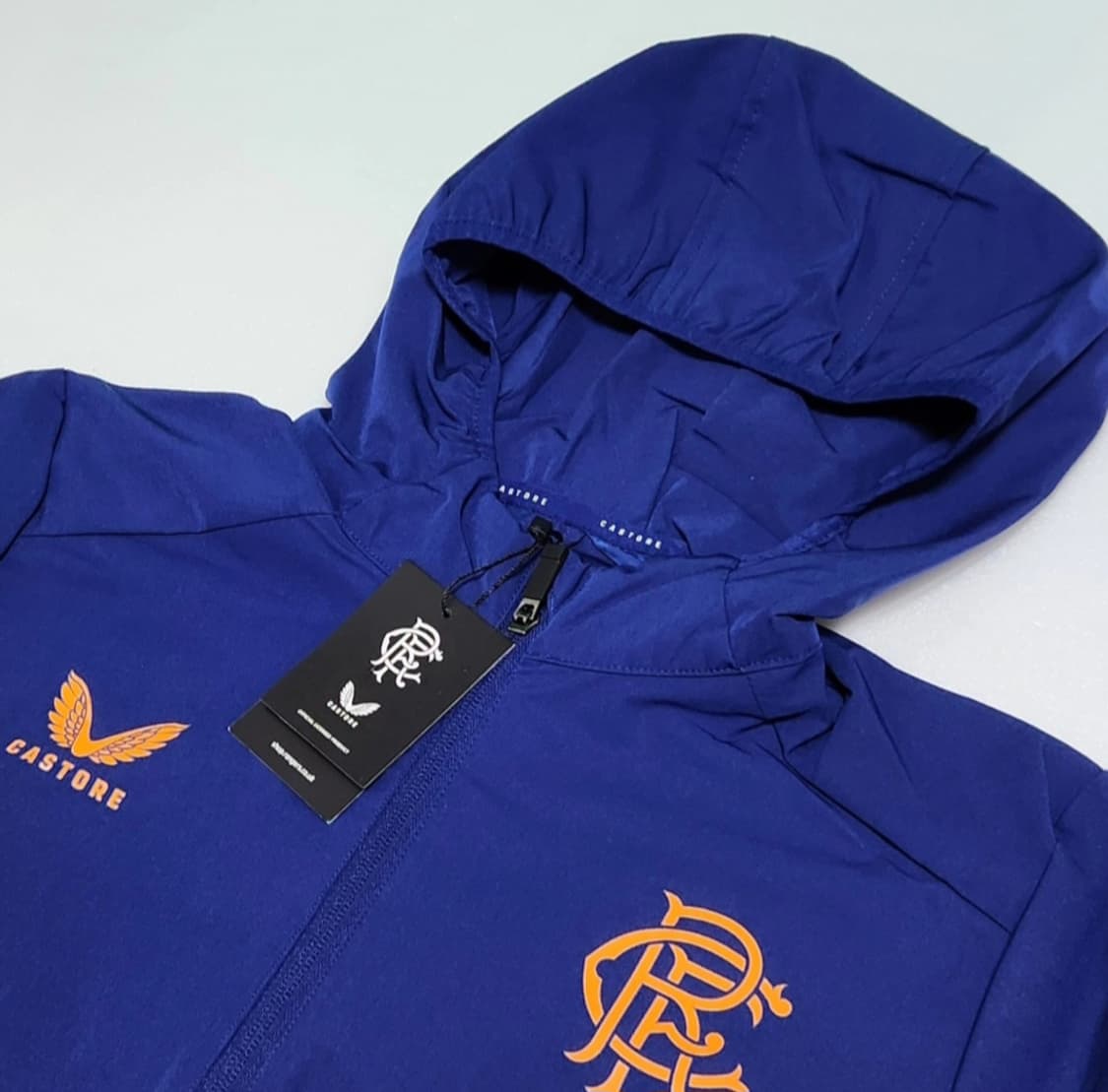 (새상품/L)레인저스 후드 집업 자켓 풀집 바람막이 축구 캐스토어 상품이미지4