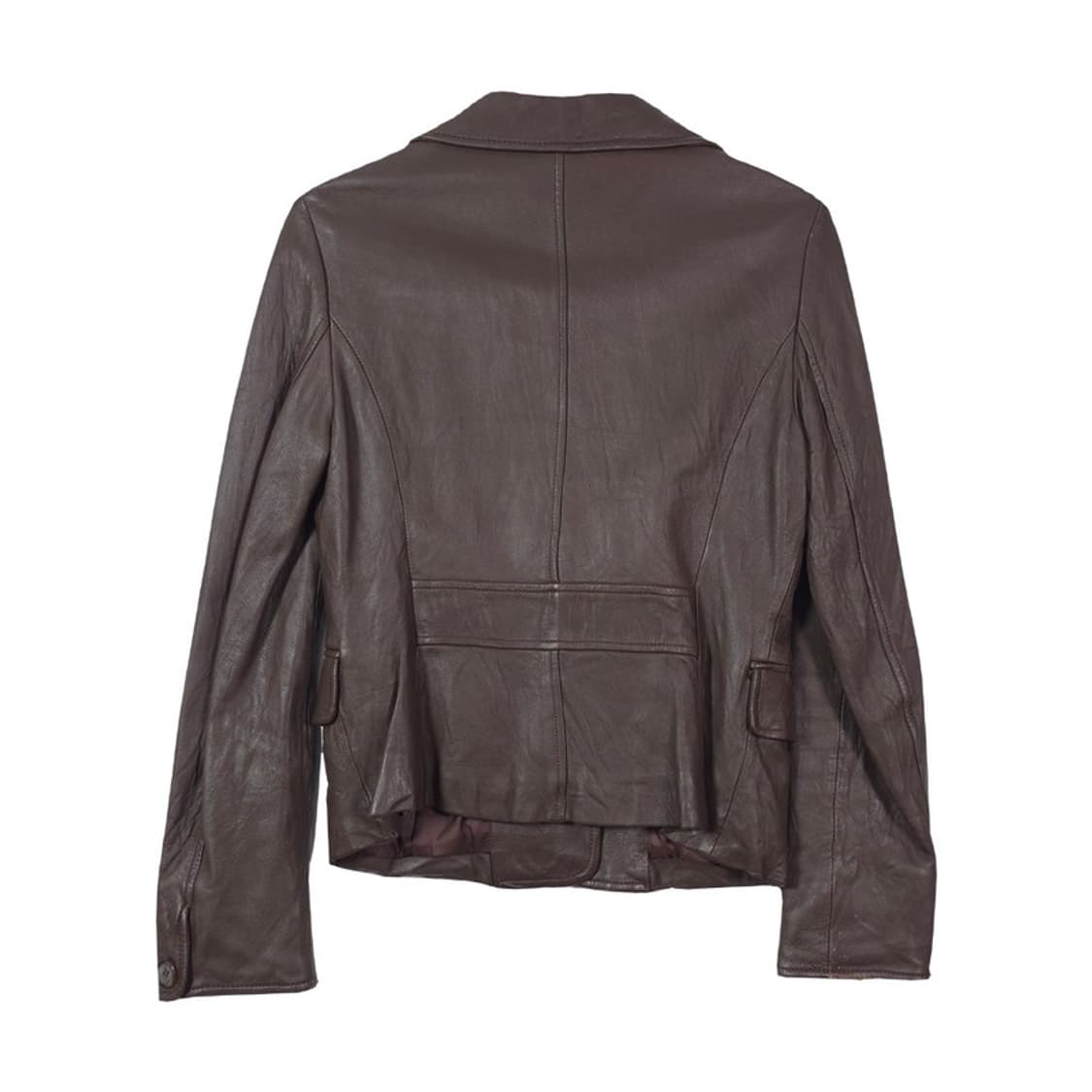 PREMERE CC 천연 양가죽 슬림 블레이저 자켓 상품이미지2