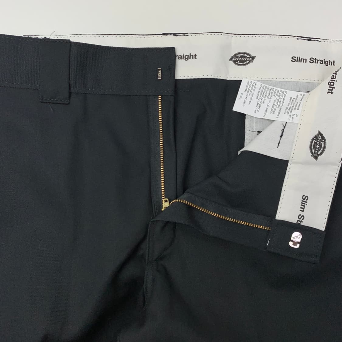 [36/정품] 디키즈 Slim Straight 스트레이트 블랙 워크팬츠 상품이미지3
