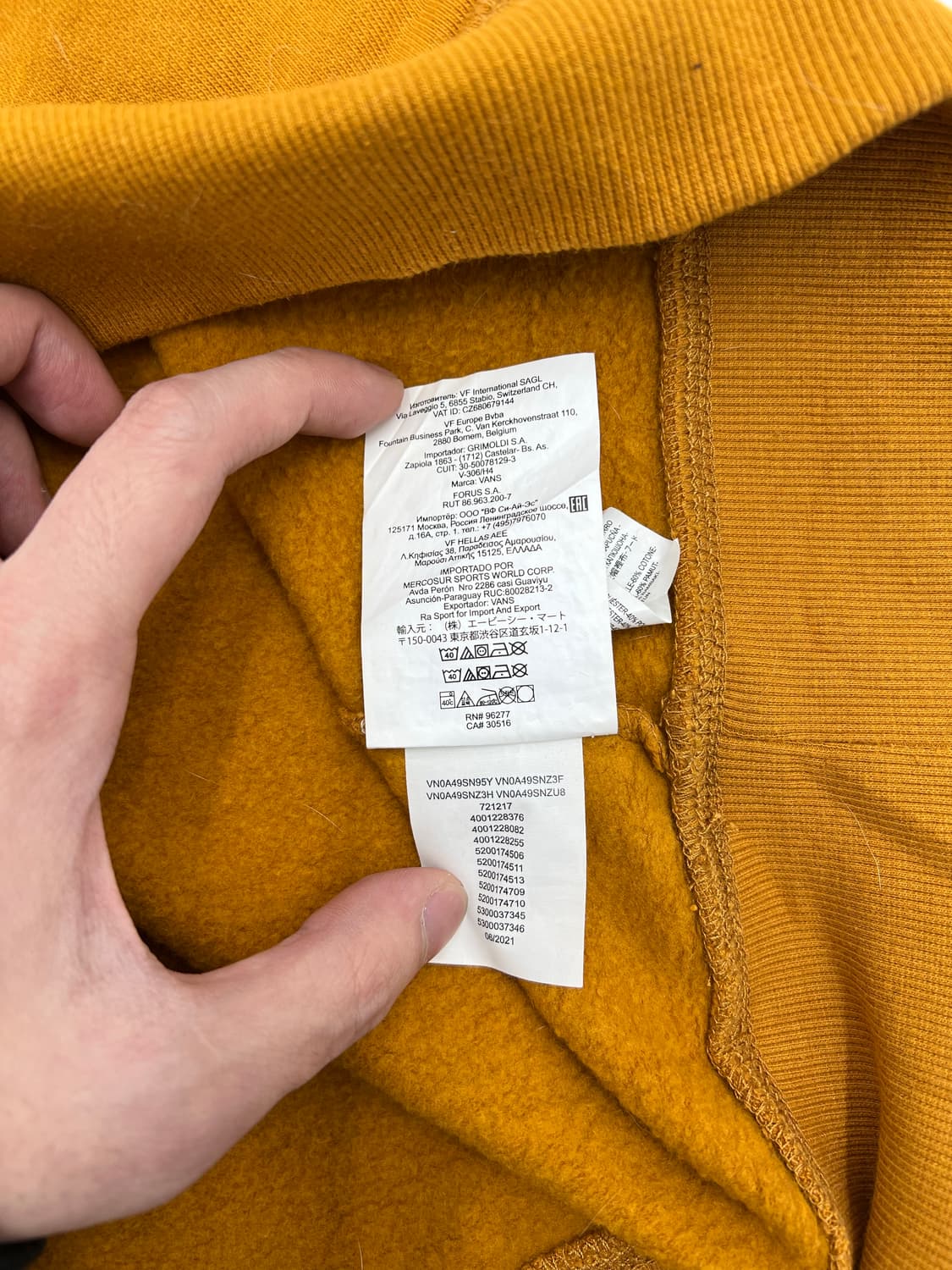 반스 후드티 상품이미지6