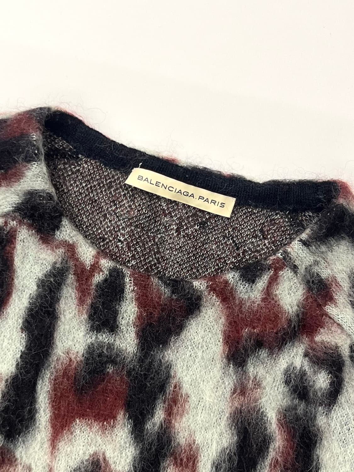 Balenciaga 발렌시아가 모헤어 레오파드 니트 스웨터 상품이미지5