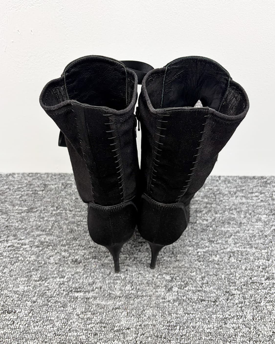 쥬세페 자노티x발망 우마 레이스업 힐 상품이미지7