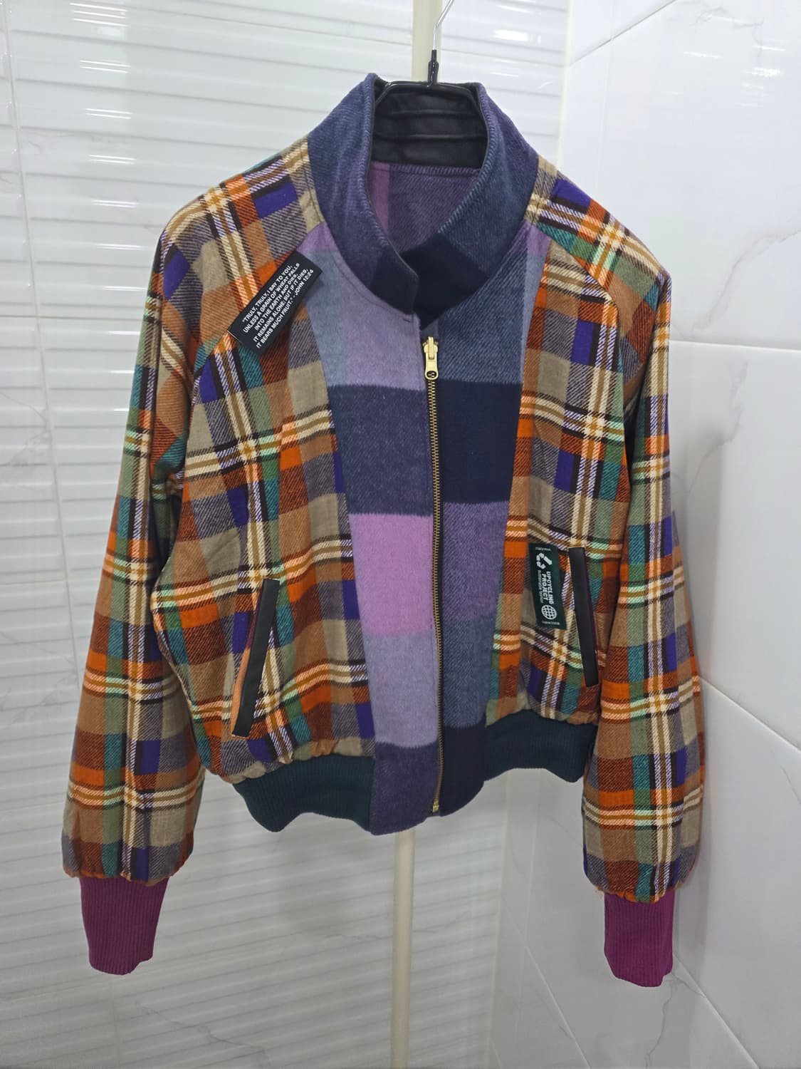 홀리넘버 리버시블  울자켓 상품이미지6