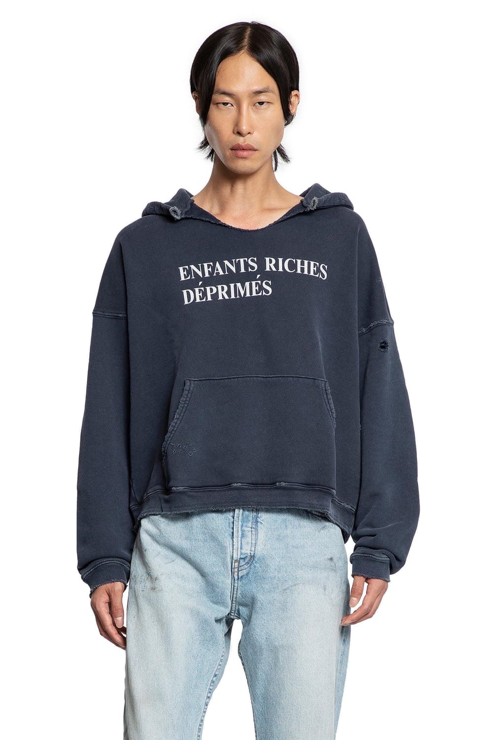 [L]ERD 클래식 로고 후드 네이비 상품이미지1