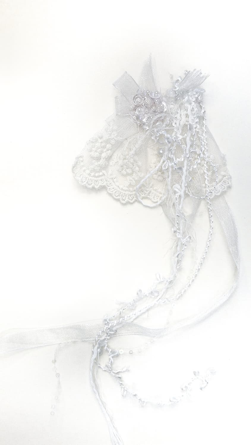 [브로치] wedding corsage style lace brooch 상품이미지1